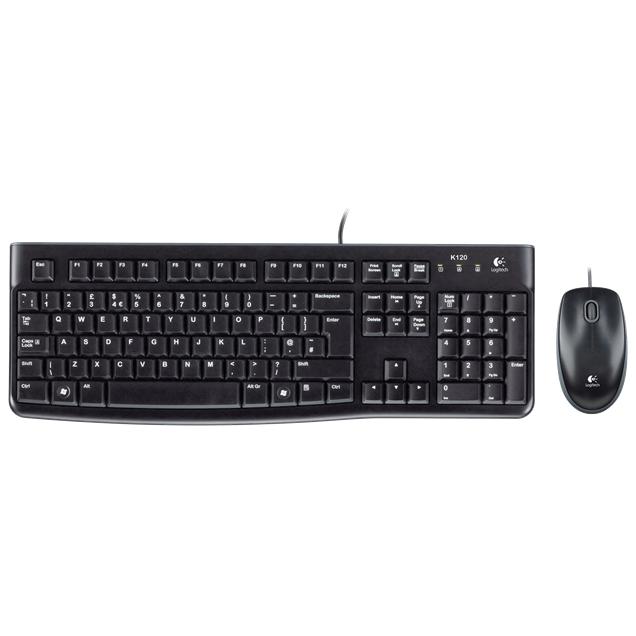LOGITECH MK120 WIRED KEYBOARD AND MOUSE COMBO image 3
