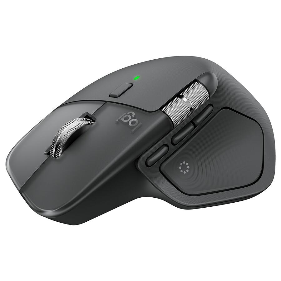 Logitech MX Master 4 Ergonomic Gaming Bluetooth Mouse-Graphite image 3