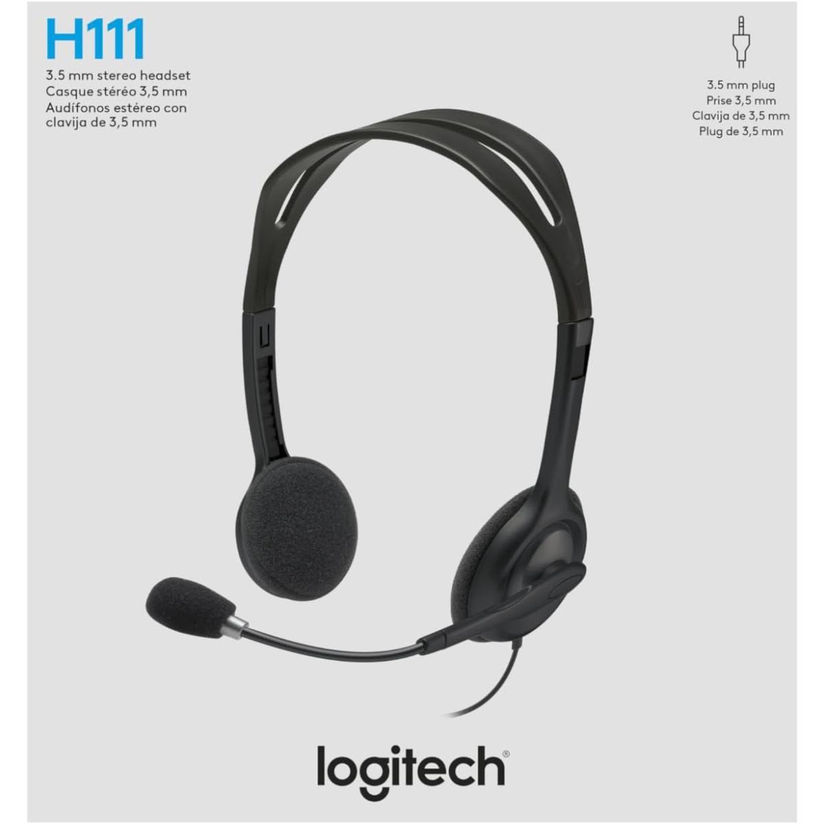 LOGITECH H111 STEREO HEADSET image 2