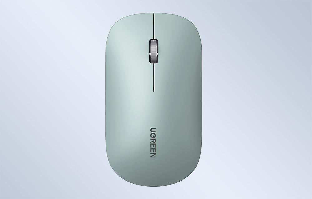 UGREEN MU001 Portable Wireless Mouse - (Green) image 2
