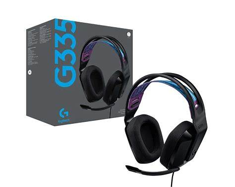 LOGITECH G335 WIRED GAMING HEADSET BLACK