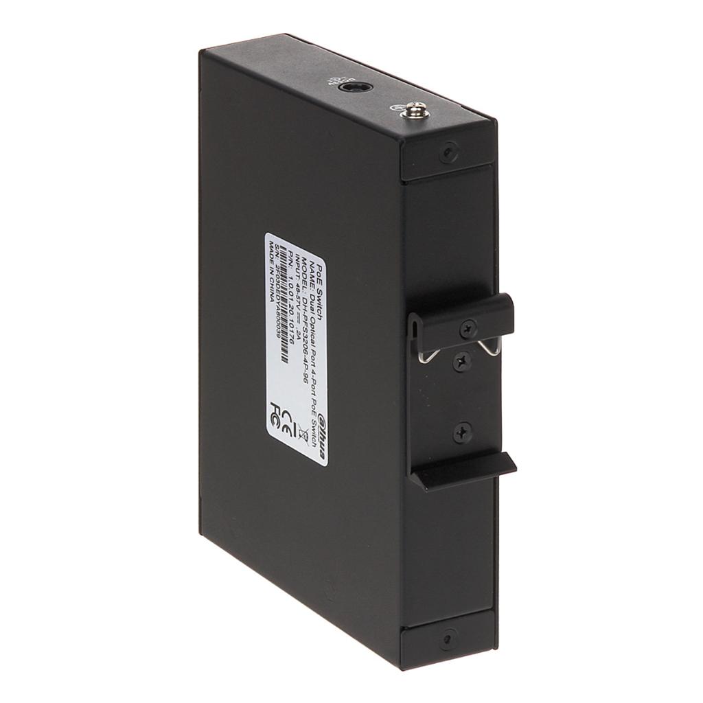 DAHUA PFS3206-4P-96 4-Port Unmanaged Ethernet Switch, WITH 10/100 Mbps adaptive ports(Two-layer unmanaged PoE switch)