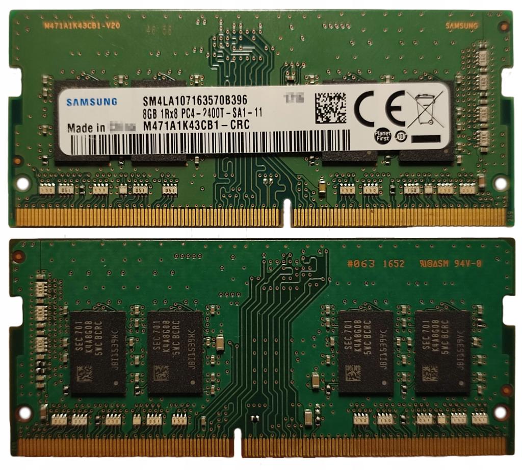 Samsung 8GB PC4-19200 2400MHz Laptop RAM image 2