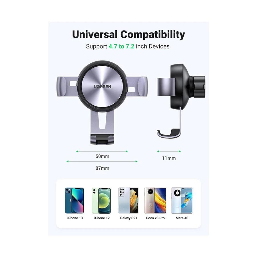 UGREEN LP130 Air Vent Gravity Car Phone Mount image 3
