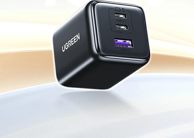 UGREEN X516 45W with 2*USB C & 1* USB A GaN Fast Charger UK image 3