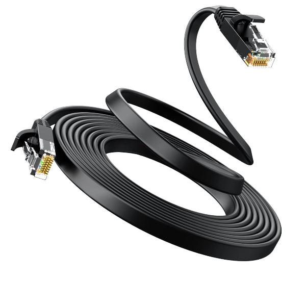 UGREEN NW102 Cat 6 U/UTP Lan Flat Cable 30m Black image 2