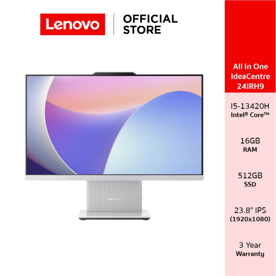 Lenovo IdeaCentre AIO 24IRH9, Intel Core i5-13420H, 8 GB DDR5-5600, 512GB SSD M.2 2280 PCIe 4.0x4 NVMe, Intel® UHD Graphics, 23.8'' monitor image 3