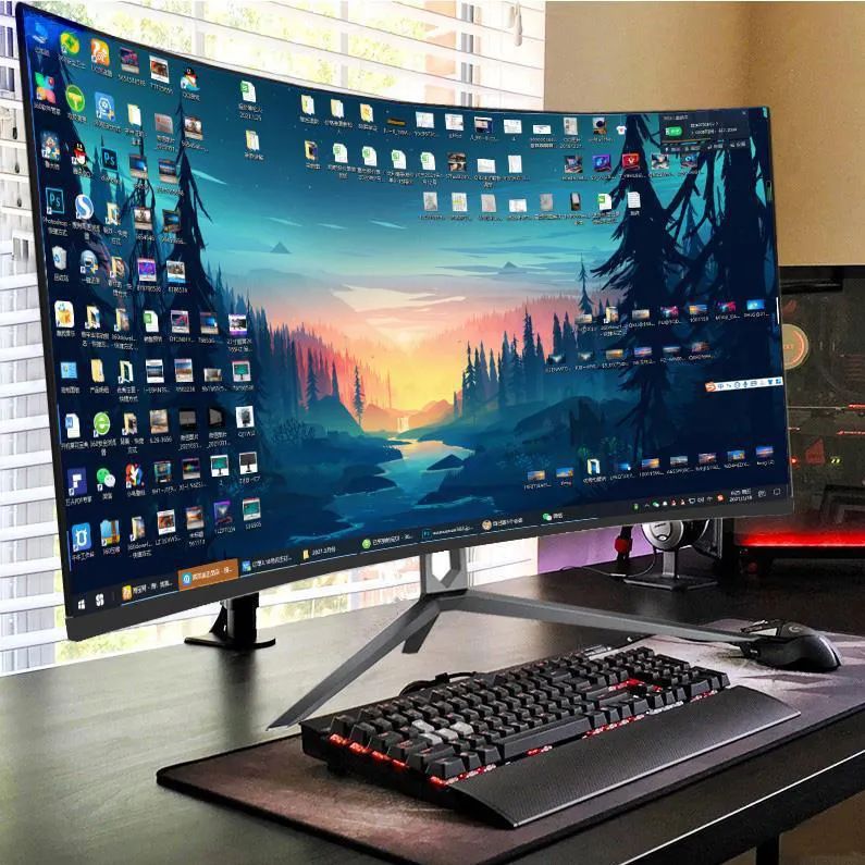 Dell P3418HW 34-inch Curved Ultra-Wide Monitor image 2