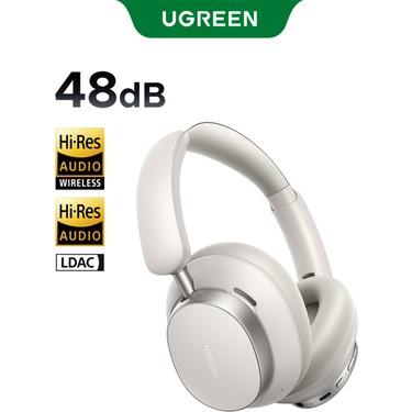 UGREEN HP206 HiTune Max6 Over-ear Bluetooth Headphone with Adaptive Noise Cancelling(up to 120 hrs)-White