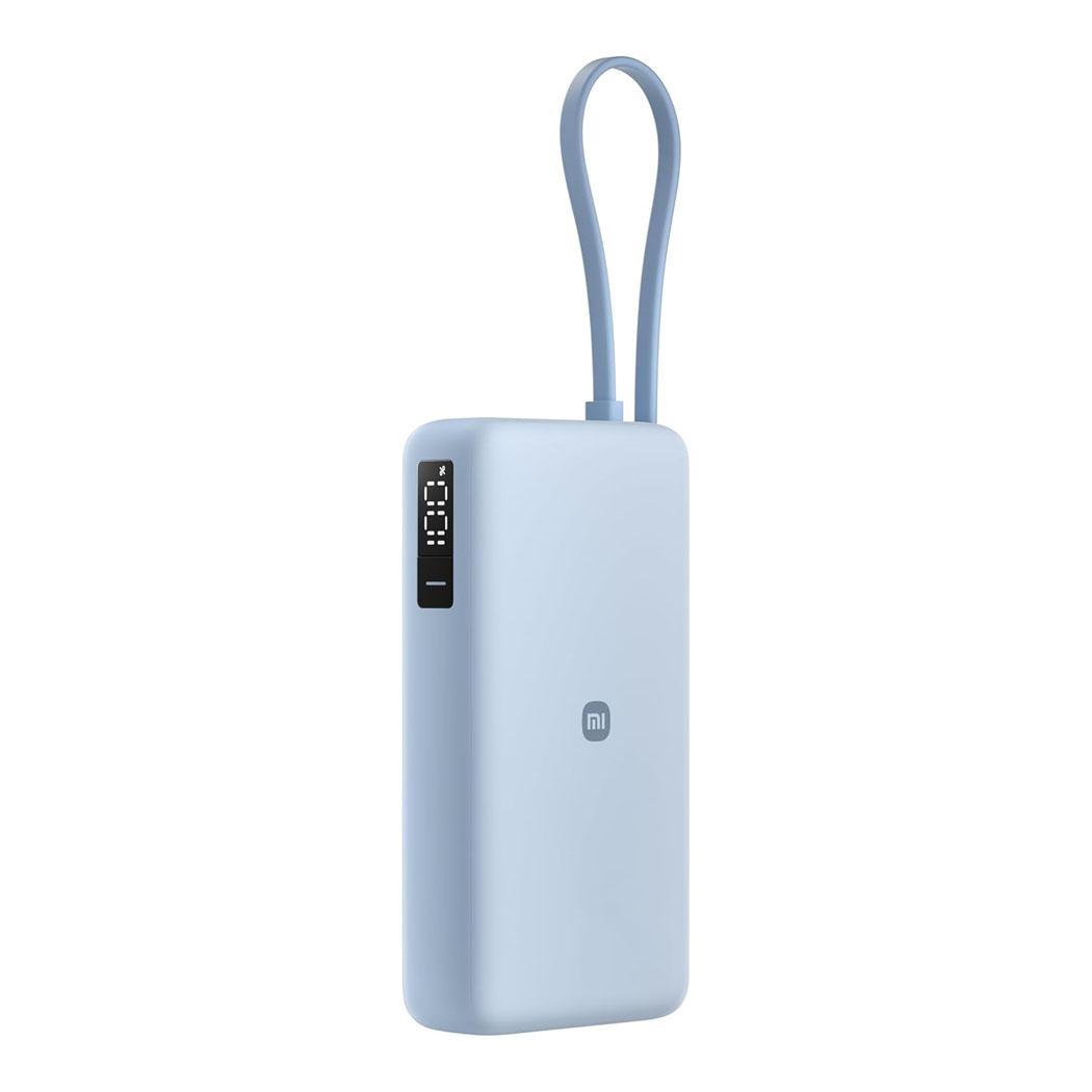 XIAOMI 67W POWER BANK 10000 (INTEGRATED CABLE) ICE BLUE image 3