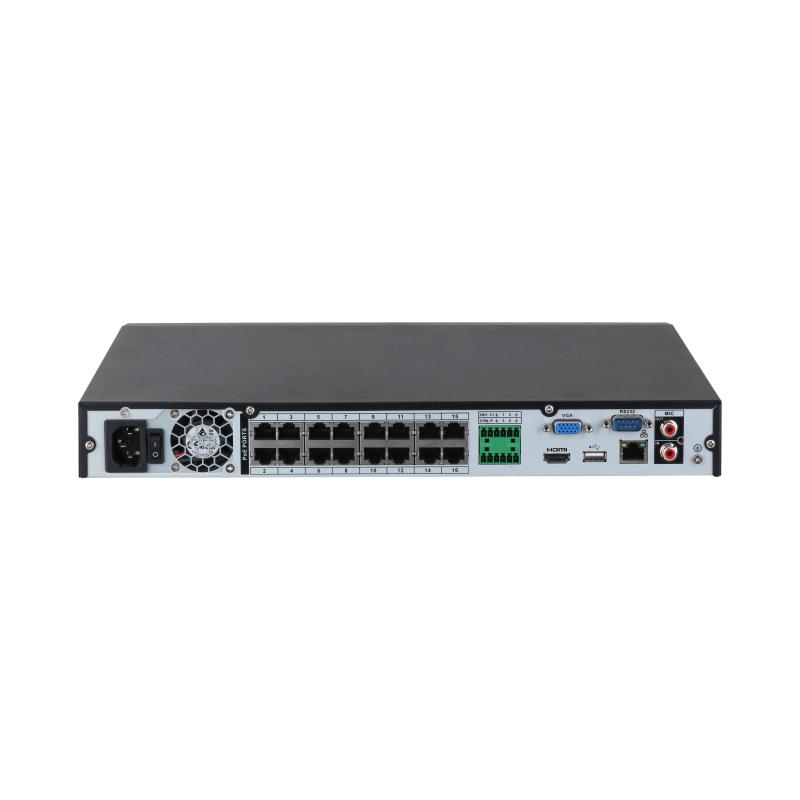 DAHUA NVR4216-16P-4KS3 -16CH 1U 16PoE 2HDDs NVR, Embedded Linux Operating system,upto 16 access channels, 10/100/1000 Mbps Ethernet port, RJ-45 net... image 2