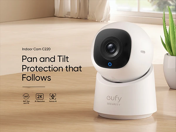 EUFY SECURITY INDOOR CAM C220 WHITE