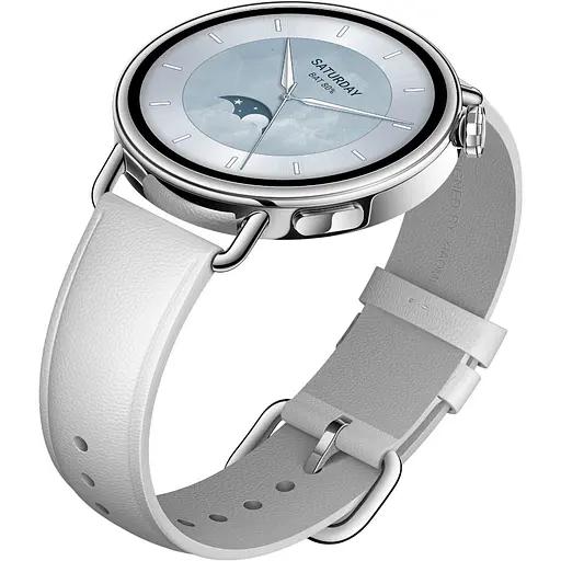 XIAOMI WATCH S4 41MM LEATHER STRAP(WHITE)