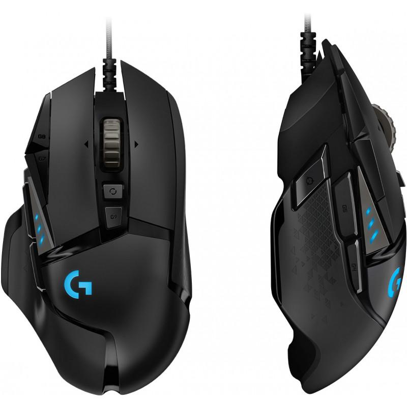 Logitech G502 HERO High Performance Wireless Gaming Mouse-Black image 2