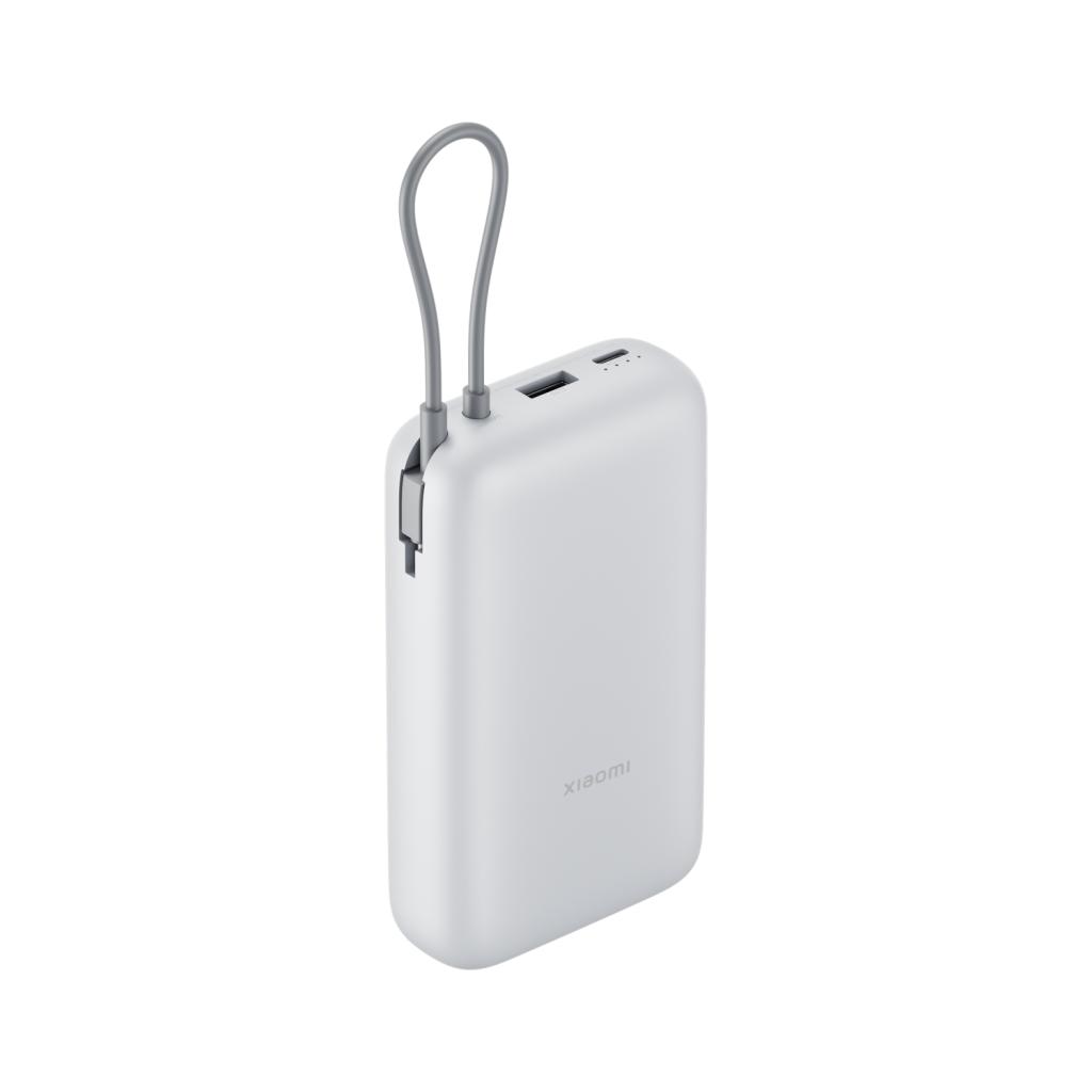 XIAOMI POWER BANK 20000MAH (INTEGRATED CABLE) GL LIGHT GRAY image 2