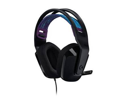 LOGITECH G335 WIRED GAMING HEADSET BLACK image 2