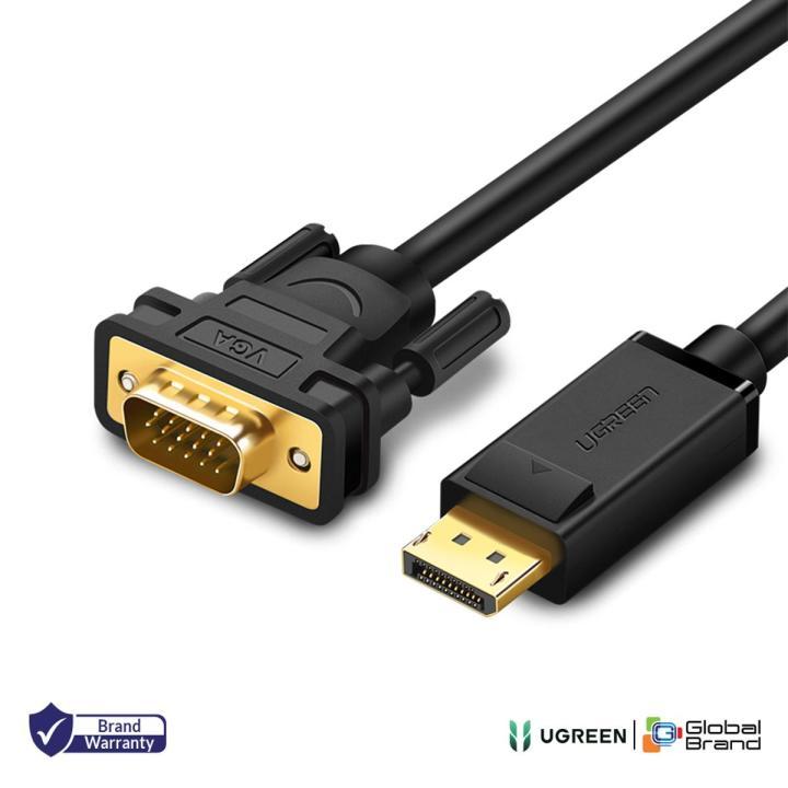 UGREEN DP105 DP Male to VGA Male Cable 1.5m image 3