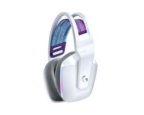 LOGITECH G733 LIGHTSPEED WIRELESS RGB GAMING HEADSET (WHITE) image 2