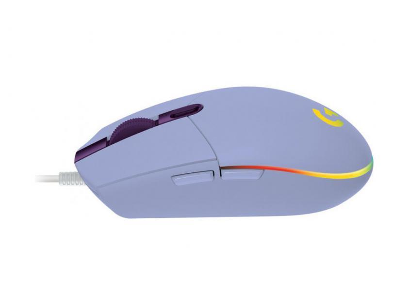 LOGITECH G102 LIGHTSYNC CORDED MOUSE (PURPLE) image 3