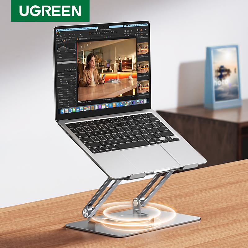 UGREEN LP876 Dual Axis Rotating Adjustable & Foldable Holder Laptop Stand