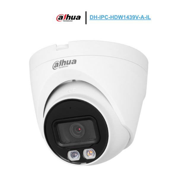 DAHUA DH-IPC-HDW1439V-A-IL Dome 4MP (2.8 mm) Entry Smart Dual Light Network Camera, RJ45 Ethernet  connectivity, 12 VDC/PoE  power supply, Supports... image 3