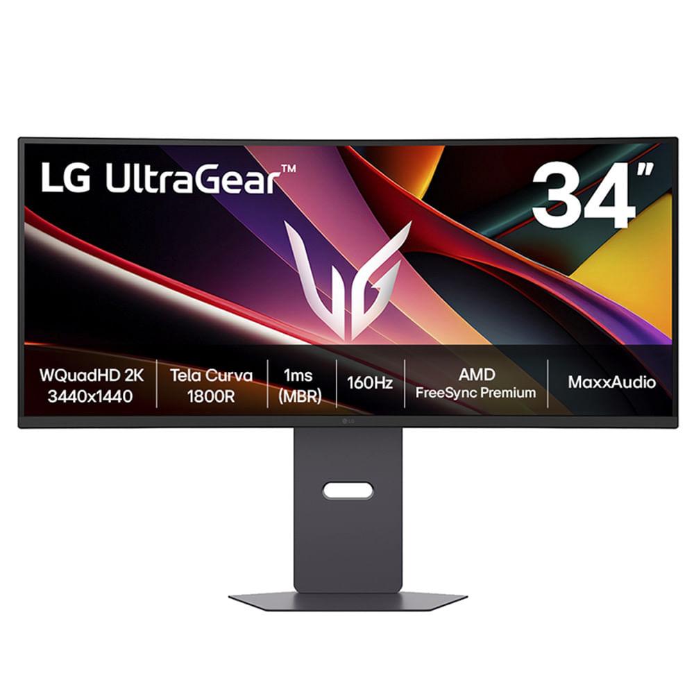 LG 34 Inch UltraGear™ Curved Gaming Monitor (3440 x 1440) IPS display