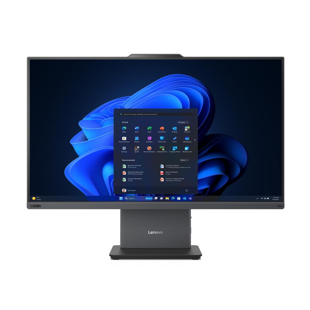 Lenovo Thinkcenter Neo 50a 27 Gen 5 Desktop, Intel® Core™ i7-13620H, 8 GB DDR5-5200, 512 GB SSD PCIe NVMe, 27" FHD, Intel® UHD Graphics image 2