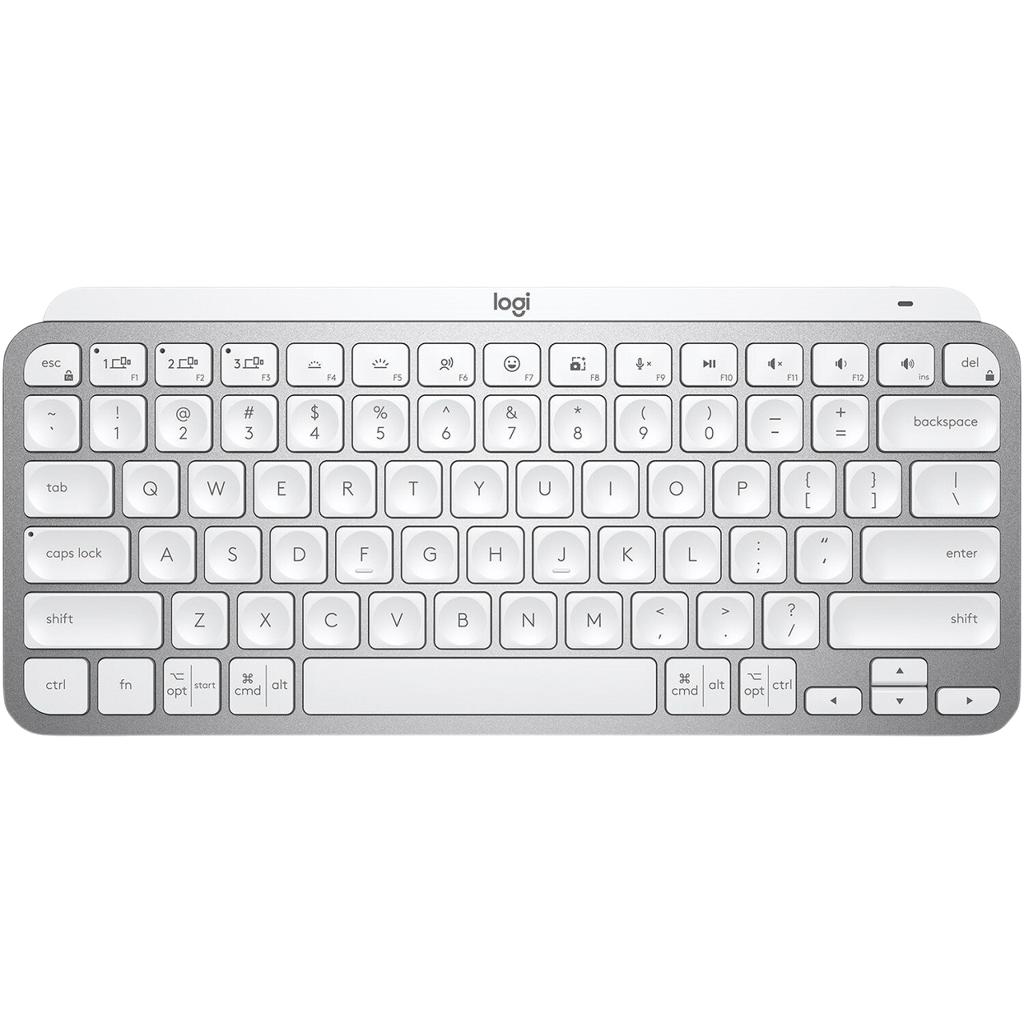 LOGITECH MX KEYS MINI MINIMALISTIC PALE GREY image 2