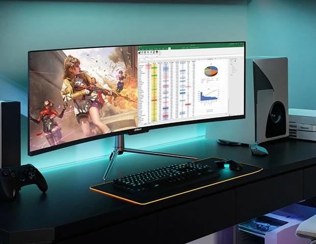 Dahua EW410CA 49" DQHD Curved Gaming Monitor