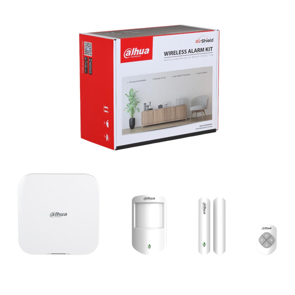 Dahua DHI-ART-ARC3000H-03-W2 wireless alarm security kit-Two-way wireless communication,Desktop or wall mount, 12m detection range, Dual connectivi... image 2