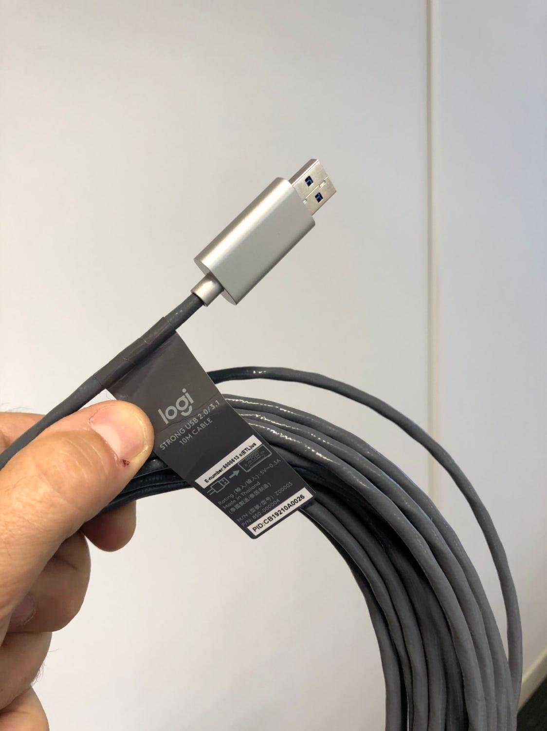 LOGITECH GROUP 10MTRS TYPE C EXTENSION CABLE STRONG image 3