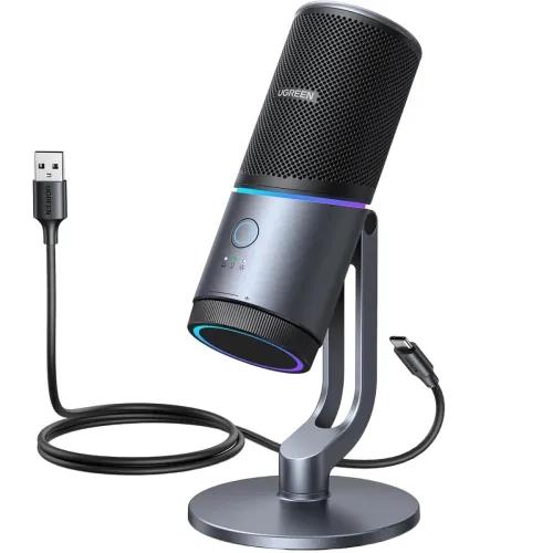 UGREEN CM769 Desktop USB Microphone With RGB Lights image 2