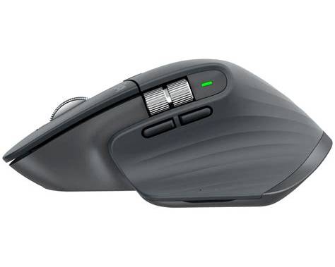 LOGITECH MX MASTER 3S MOUSE WIRELESS MOUSE (GRAPHITE) image 2