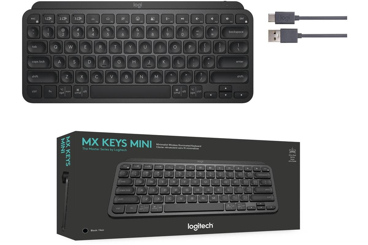 Logitech MX Keys Mini Wireless Keyboard-Black