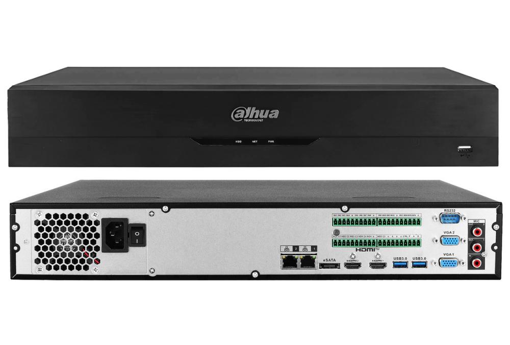 DAHUA DHI-NVR5464-EI2 – 64 Channel 1.5U 4HDDs WizSense NVR,Supports IP cameras up to 32 MP resolution,8K HDMI output,2 VGA, 2 HDMI, 1 USB 2.0 port...
