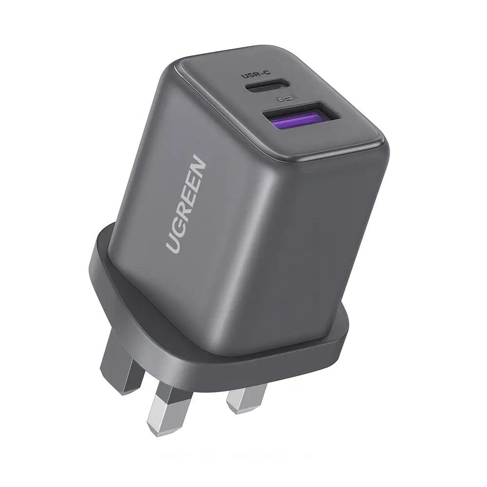 UGREEN X516 30W with 1*USB C & 1* USB A GaN Fast Charger UK image 2