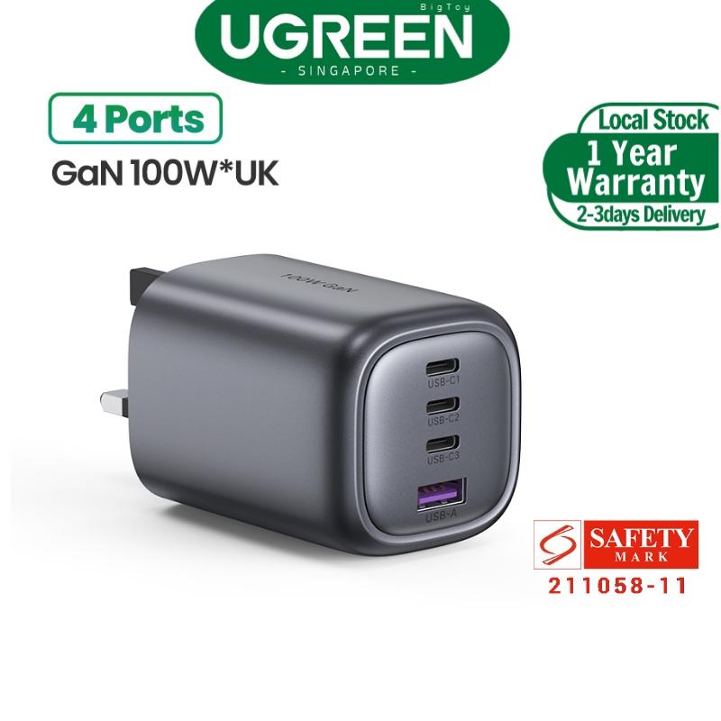 UGREEN X565 Nexode S 100W 4-Port GaN Fast Charger UK image 3