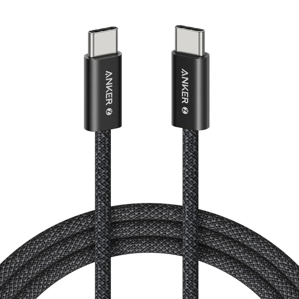 ANKER ZOLO USB-C TO USB-C CABLE (1M, 240W) BLACK (3.3FT) image 2
