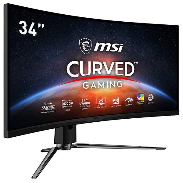 MSI MAG 342CQR 34-inch UWQHD 180Hz Curved Gaming Monitor image 3