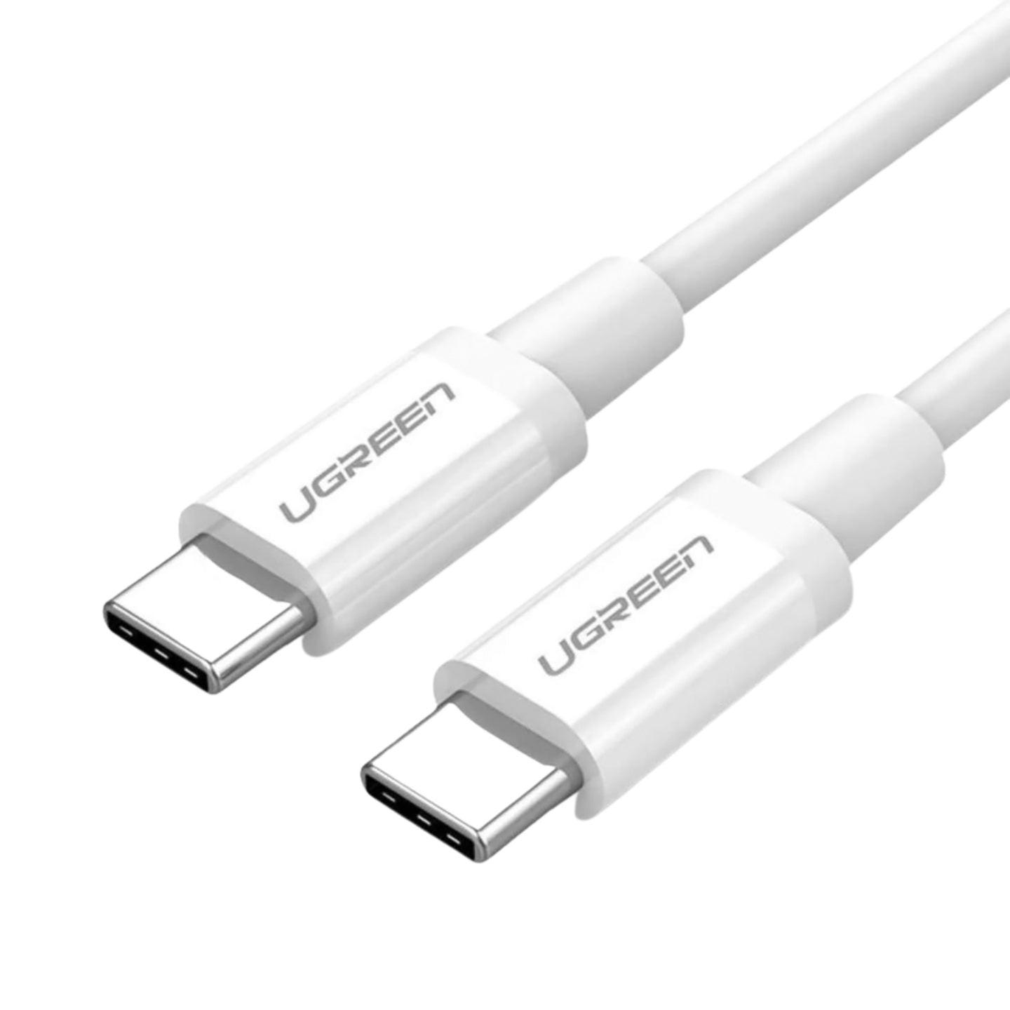UGREEN US264 USB-C to USB-C 60W Cable 1m White image 3