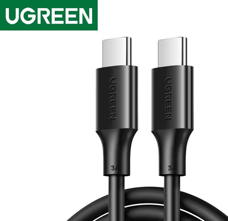UGREEN USB-C to USB-C PD Fast Charging Cable 3A 1m Black