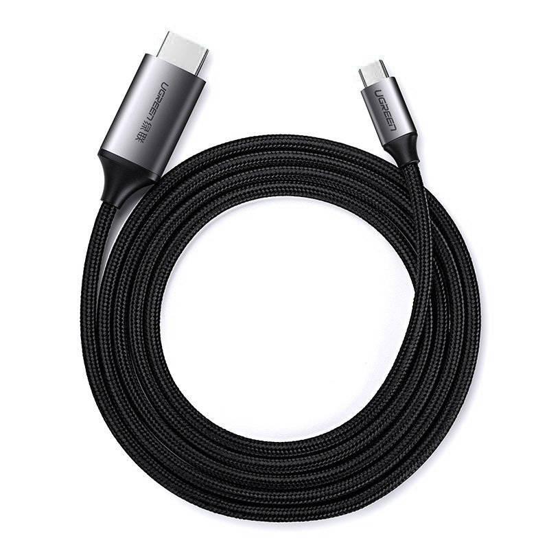 UGREEN MM142 USB-C to HDMI 4K 60Hz Cable 1.5m Black/Gray image 2