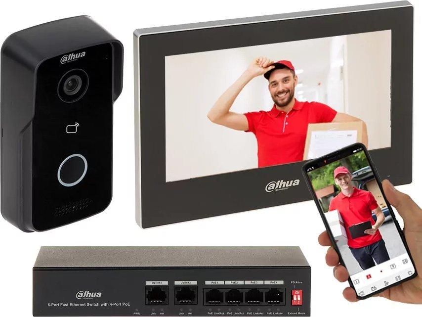 DAHUA KTP03 IP Video Intercom KIT:Outdoor IP Villa Door Station-Up to 720p main stream video resolution,H.264 / H.265 video compression,Two‑way aud... image 2