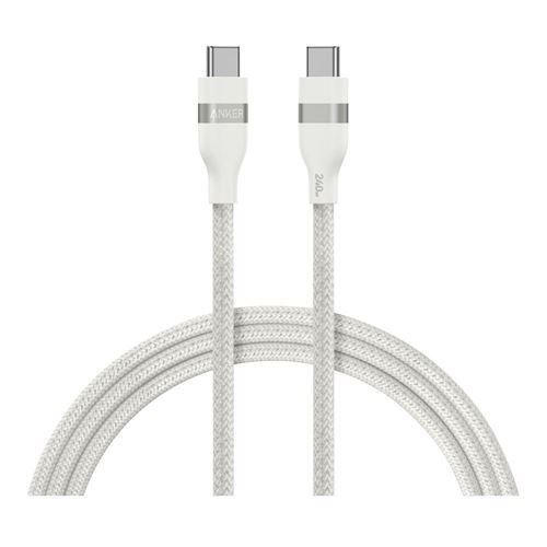 ANKER ZOLO USB-C TO USB-C CABLE (1M, 240W) WHITE (6FT) image 2