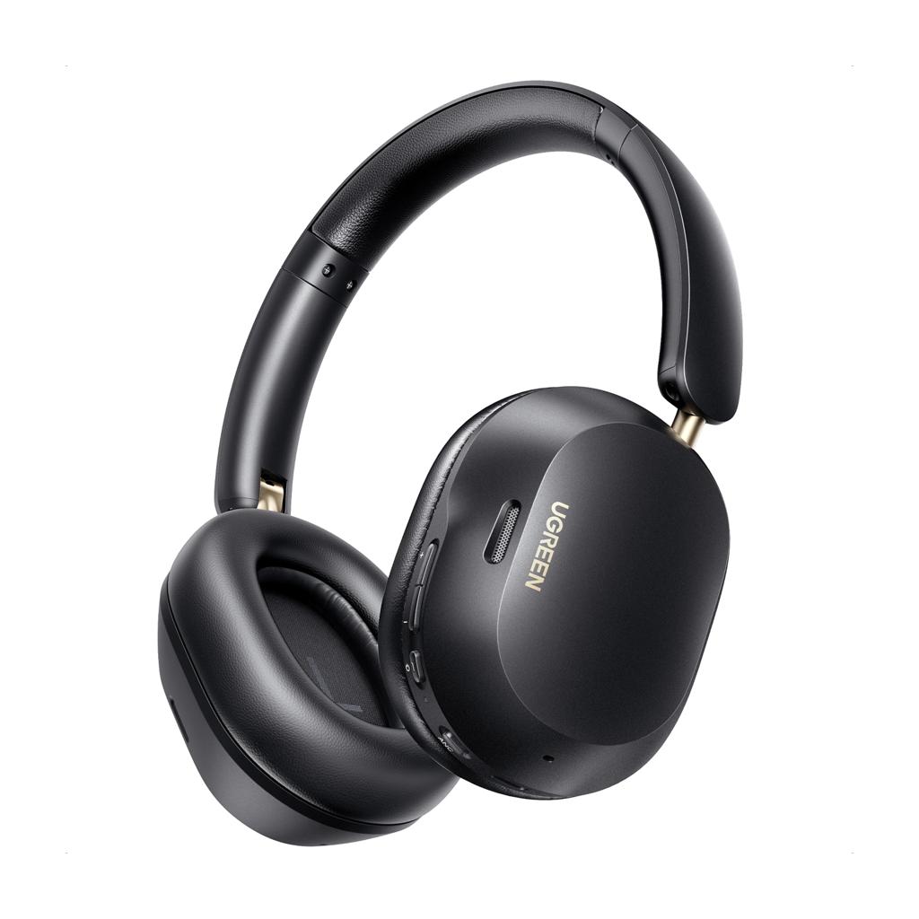 UGREEN HP203 HiTune Max5c Over-ear Bluetooth Headphone with Adaptive Noise Cancelling- Black image 2