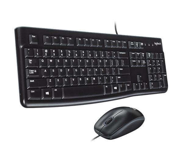 LOGITECH MK120 WIRED KEYBOARD AND MOUSE COMBO image 2