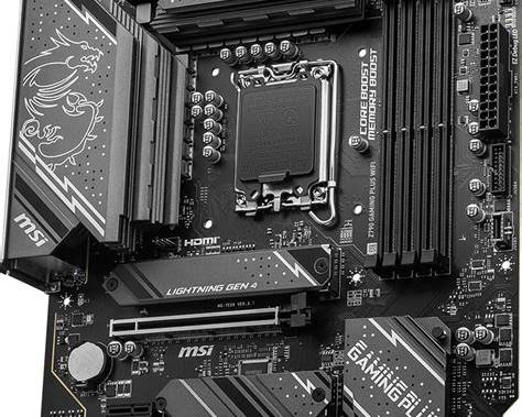 MSI Z790 GAMING PLUS WIFI ATX motherboard for Intel processors image 3