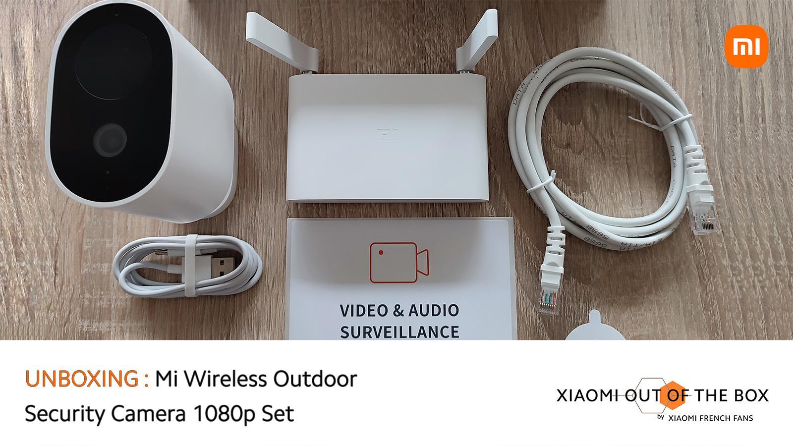 MI WIRELESS OUTDOOR SECURITY CAMERA 1080P SET