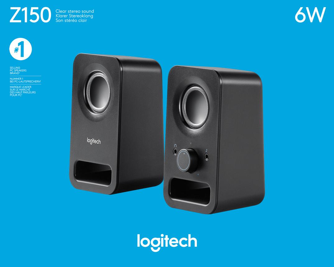 LOGITECH Z150 DIGITAL USB SPEAKERS