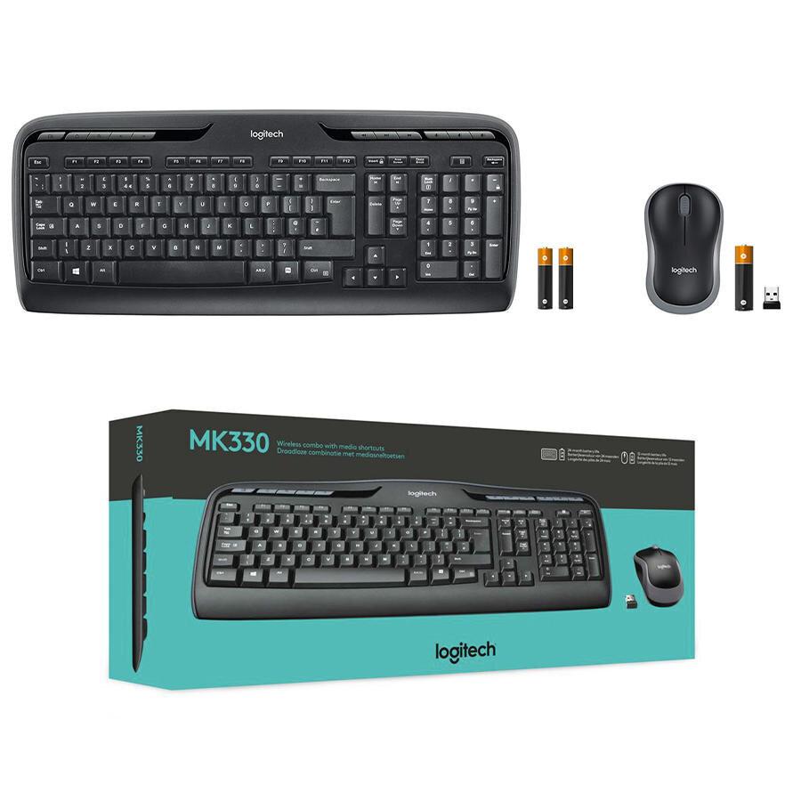 LOGITECH MK330 WIRELESS KEYBOARD AND MOUSE COMBO